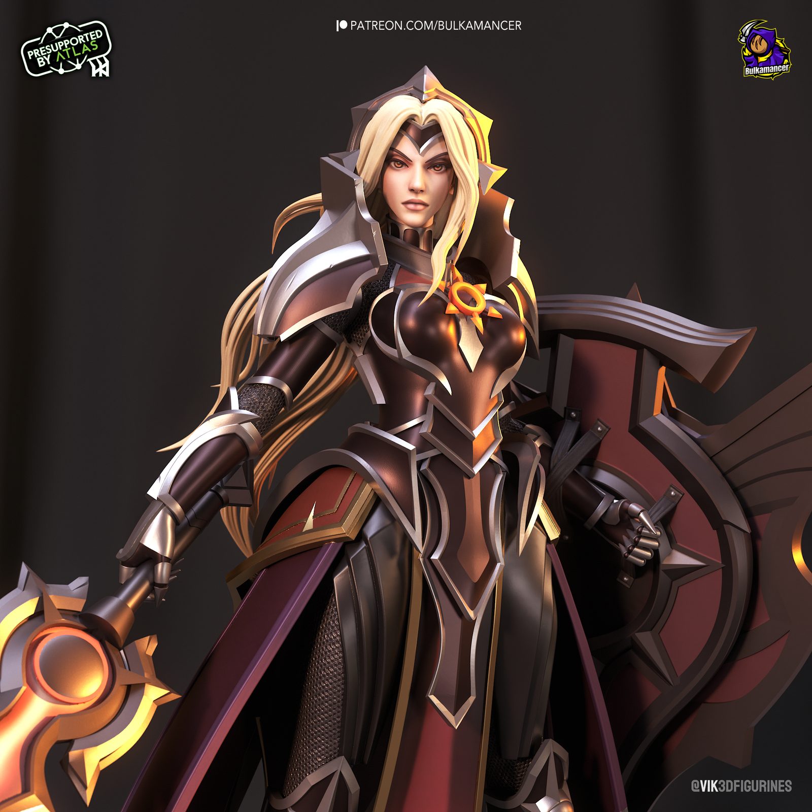 Bulkamancer Sculpts Leona League Of Legends