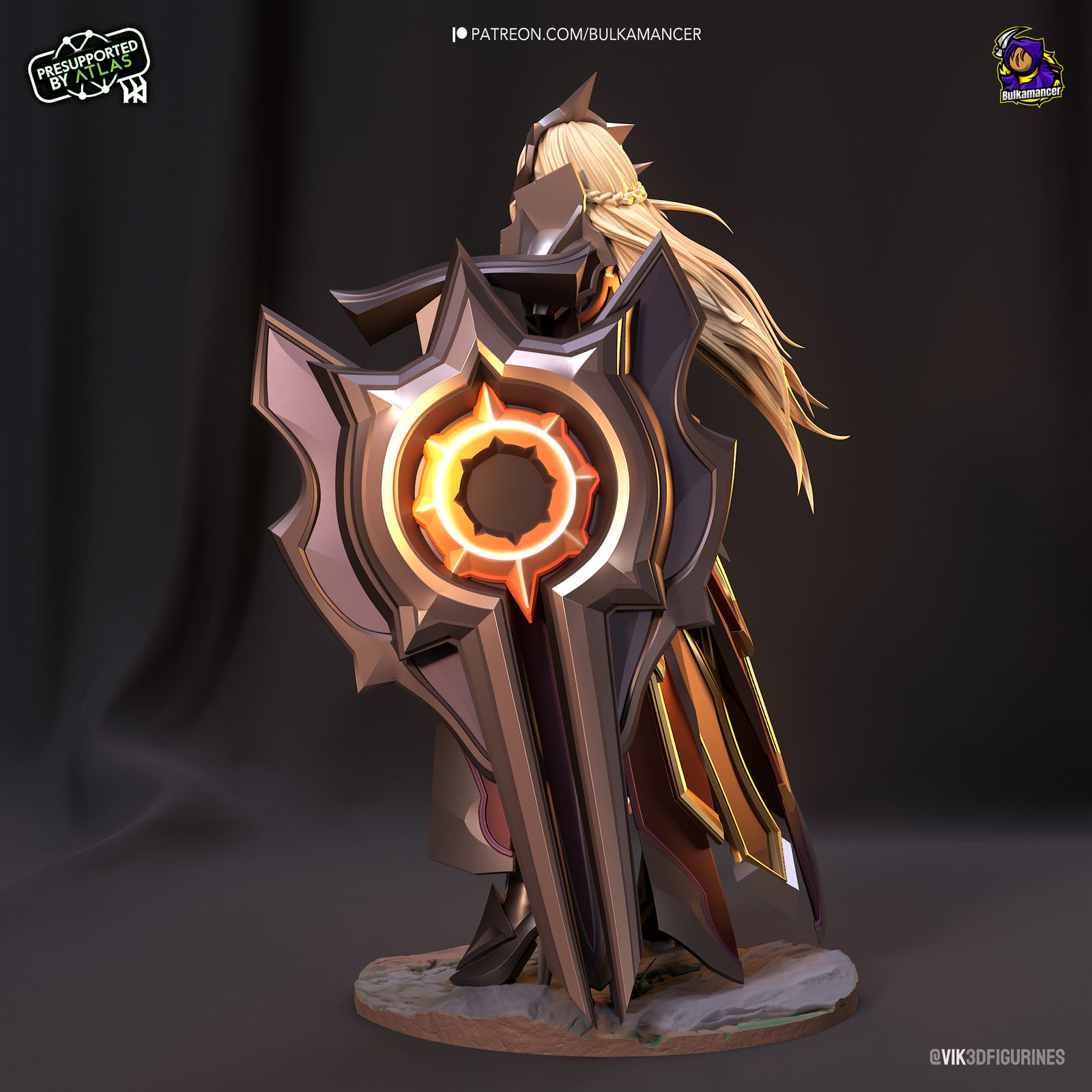 Bulkamancer Sculpts Leona League Of Legends view 5