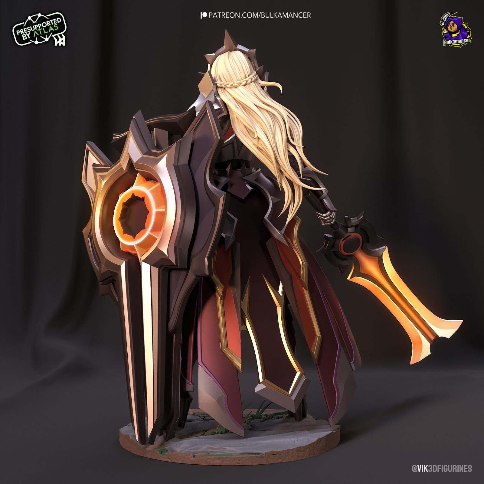 Bulkamancer Sculpts Leona League Of Legends view 6
