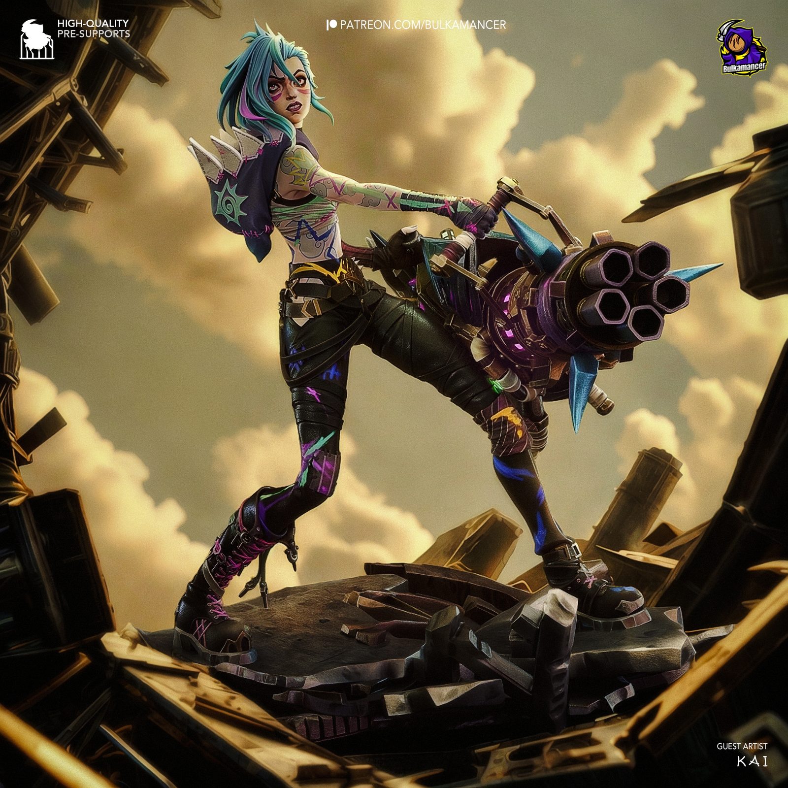 Bulkamancer Sculptsarcane Jinx view 3