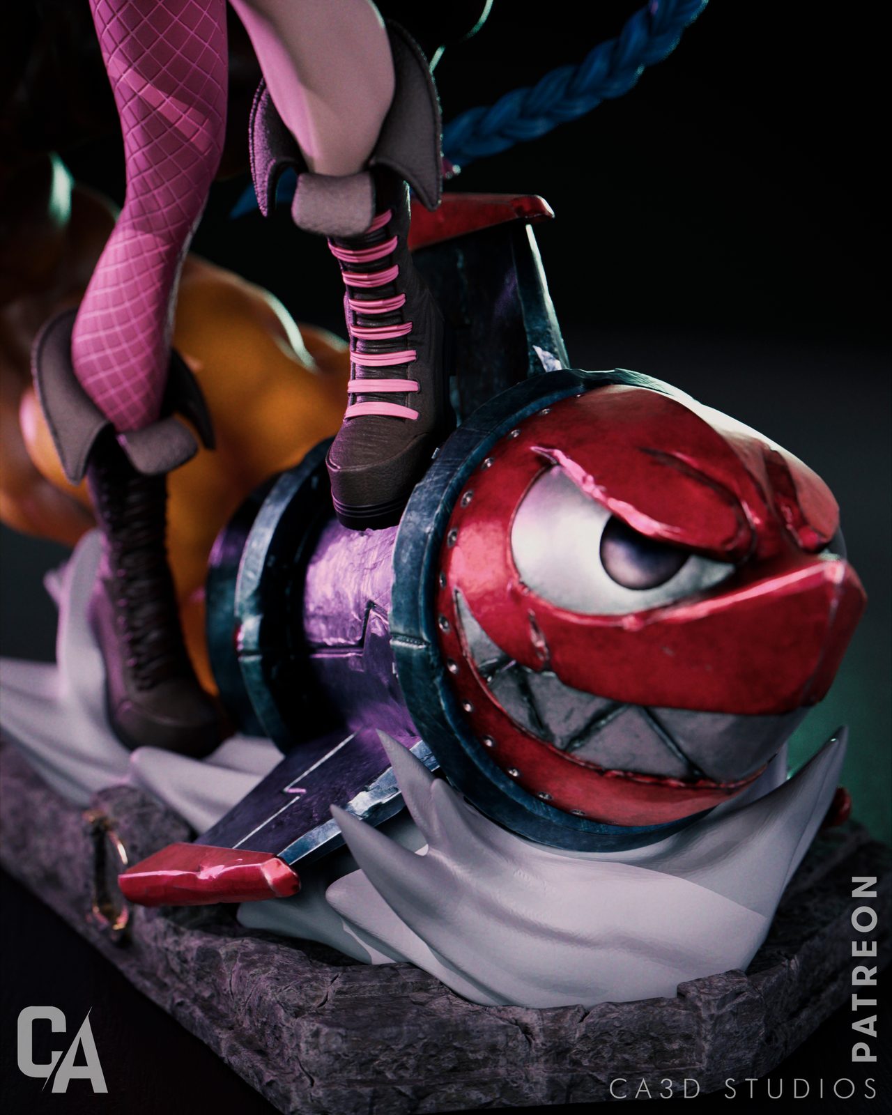 Ca 3D Studios Jinx view 2