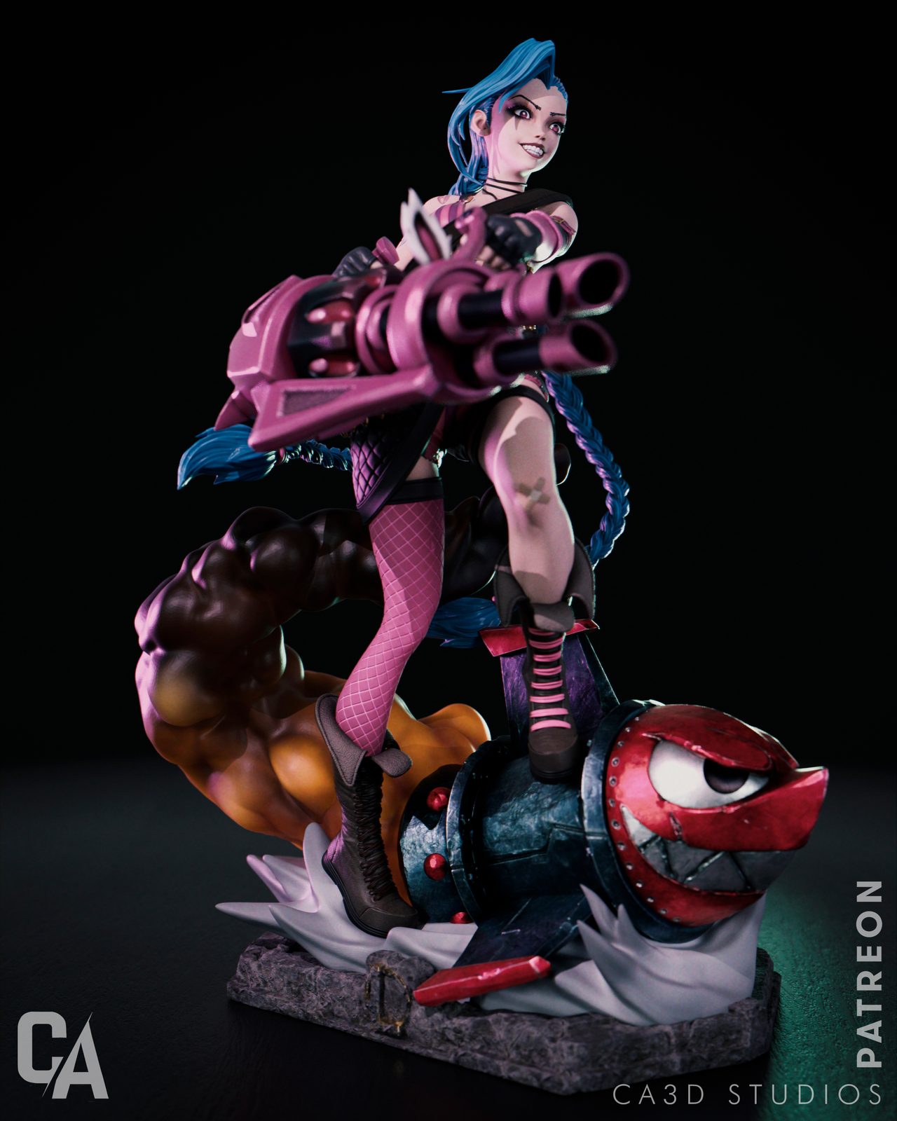 Ca 3D Studios Jinx view 4