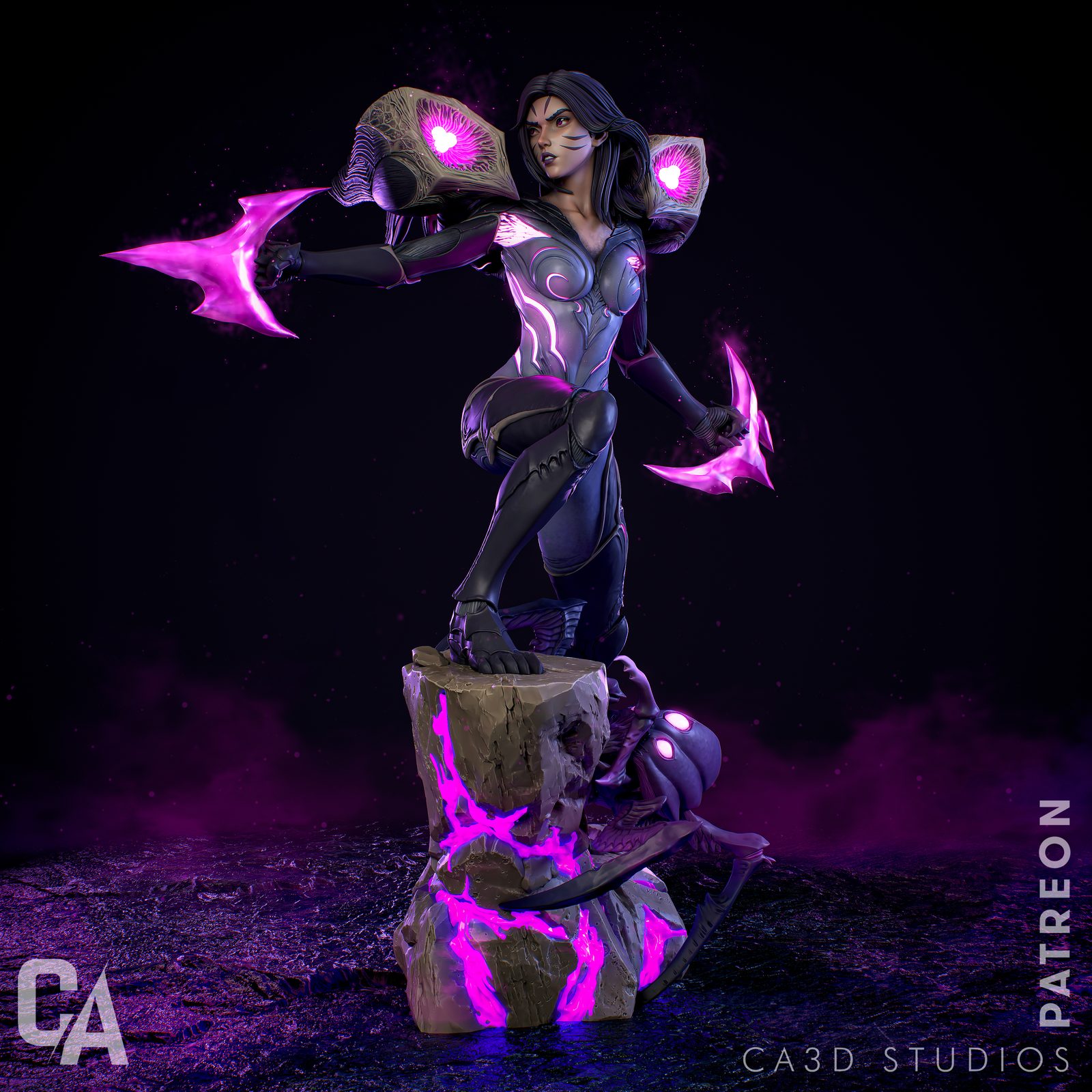 Ca 3D Studios Kai'Sa view 2