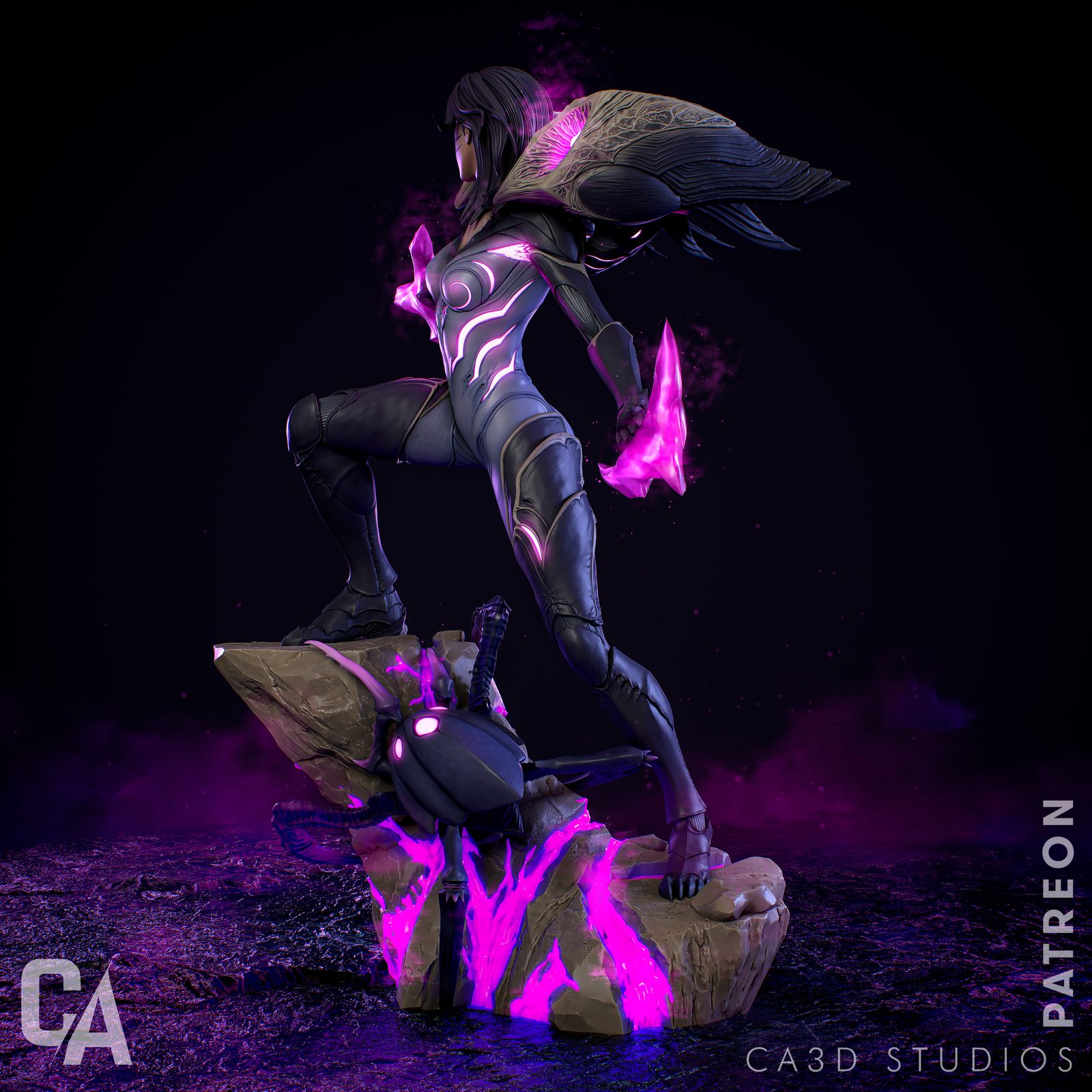 Ca 3D Studios Kai'Sa view 4