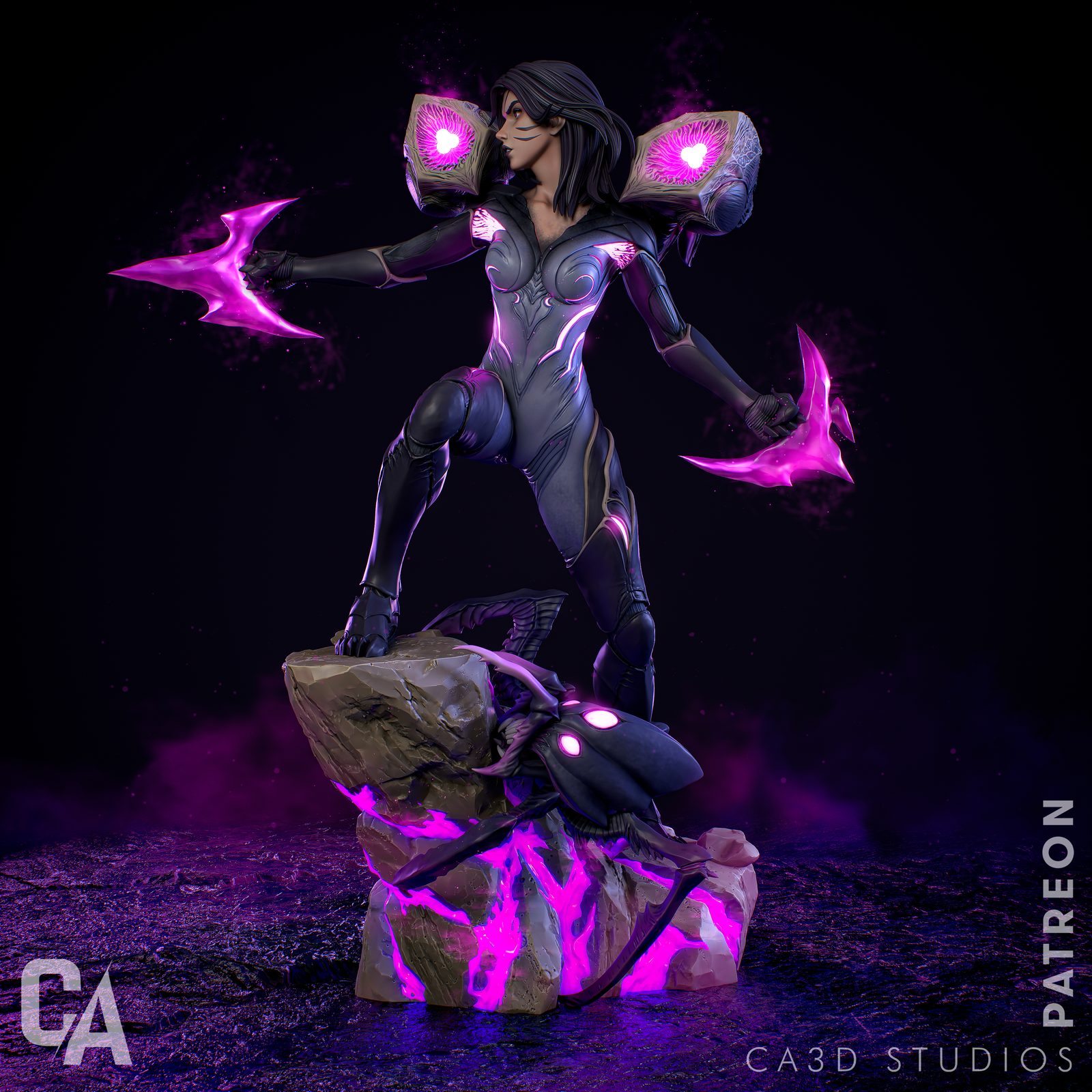 Ca 3D Studios Kai'Sa view 5