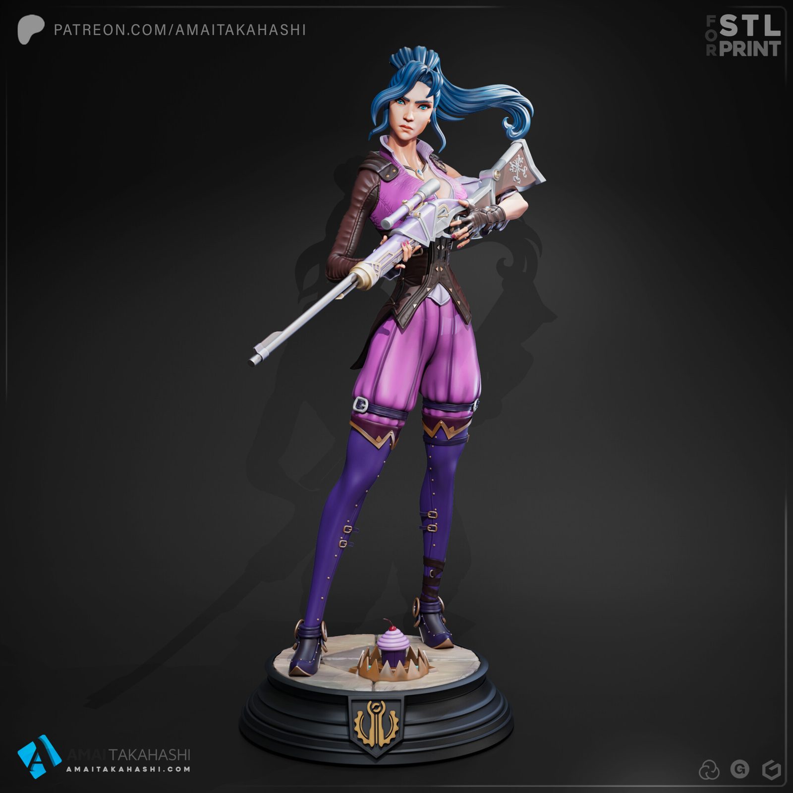Caitlyn Arcane By Amai Takahashi view 4