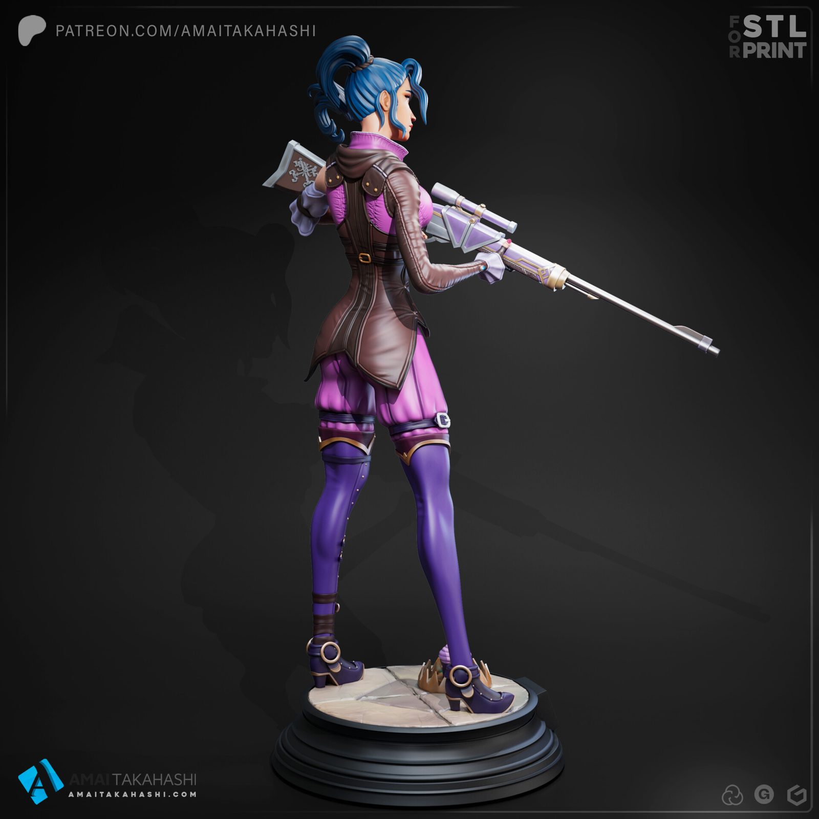 Caitlyn Arcane By Amai Takahashi view 5
