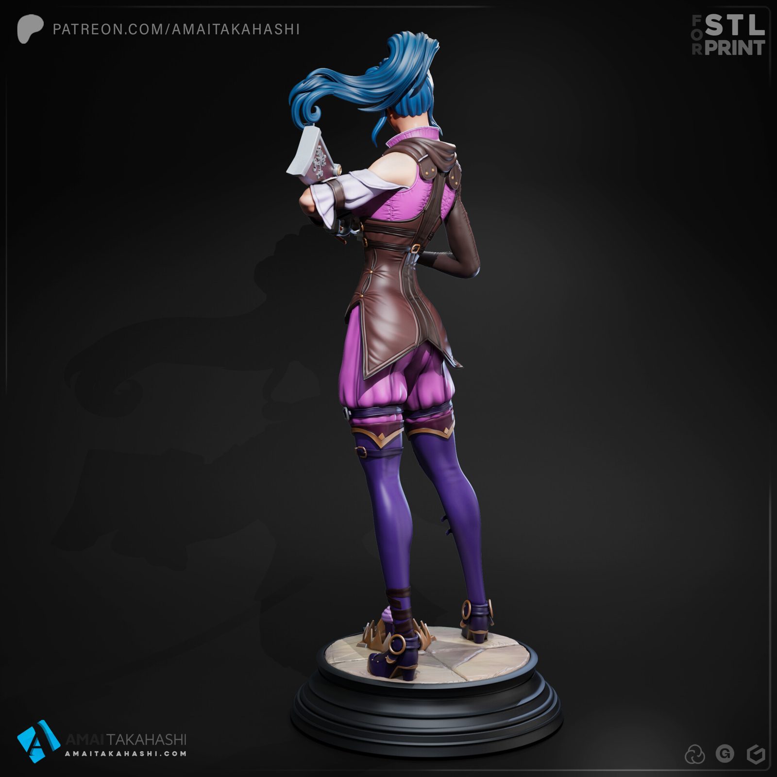 Caitlyn Arcane By Amai Takahashi view 6