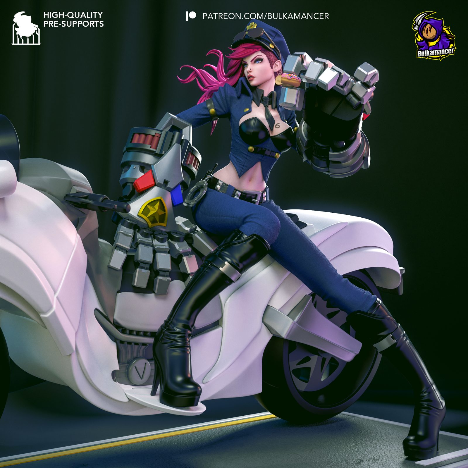 Full Bulkamancer Officer Vi view 6