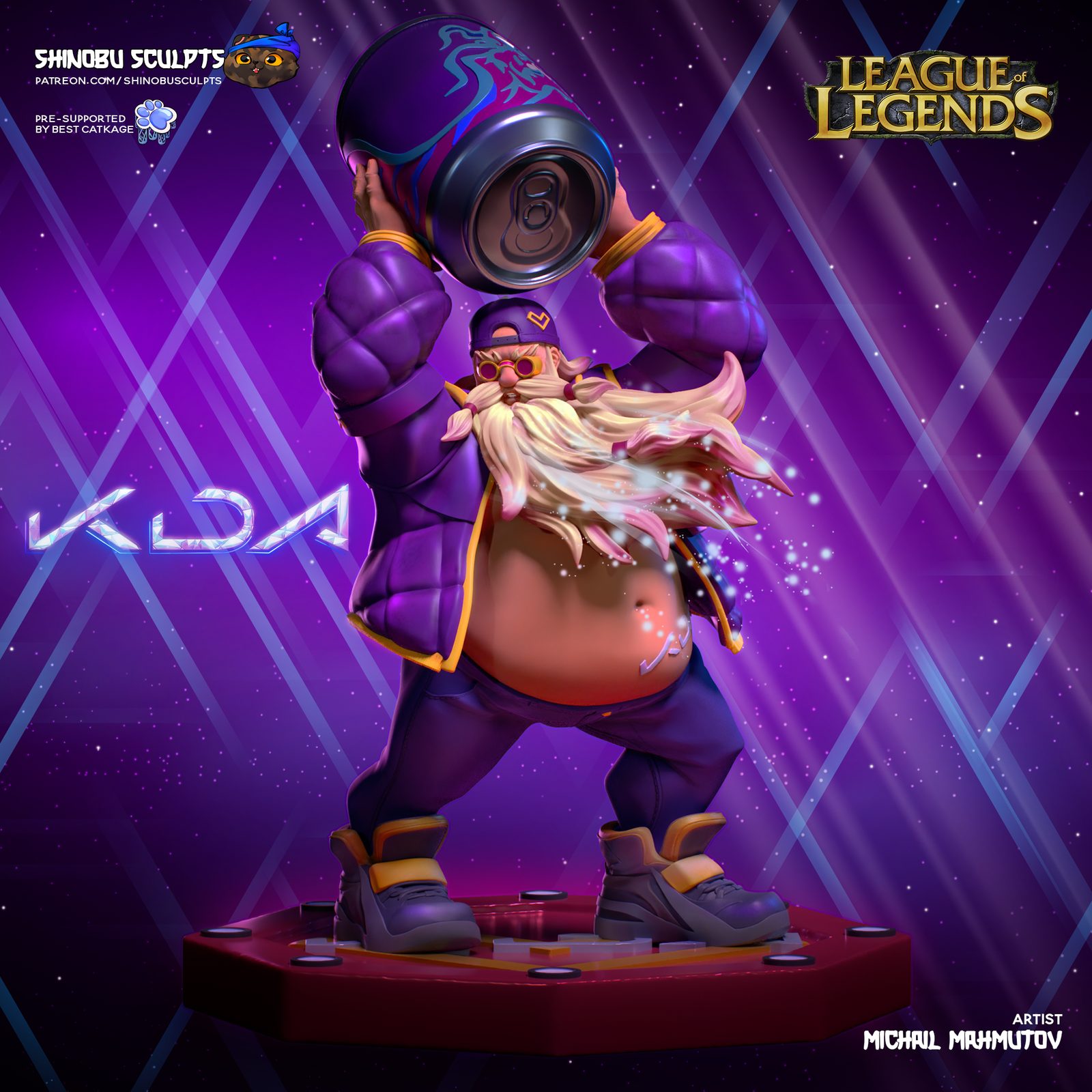 Gragas Lolshinobu Sculpt