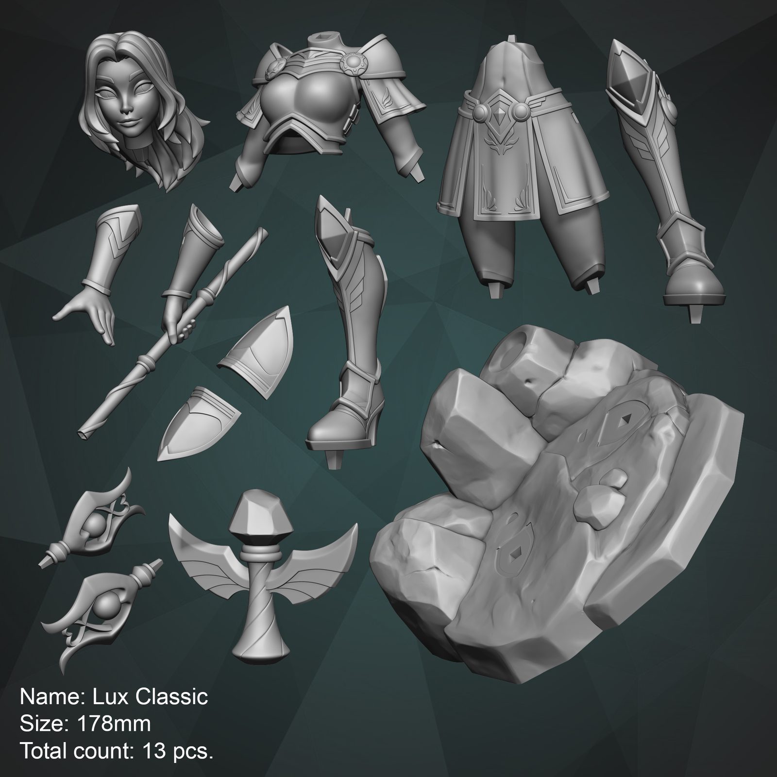 League Of Legends Lux Classic view 4