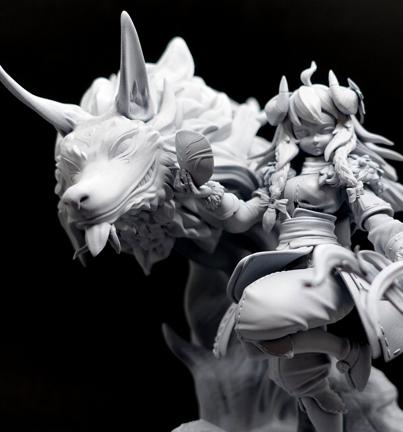 LOL SPRITE BLOSSOM KINDRED 3D FIGURE view 4