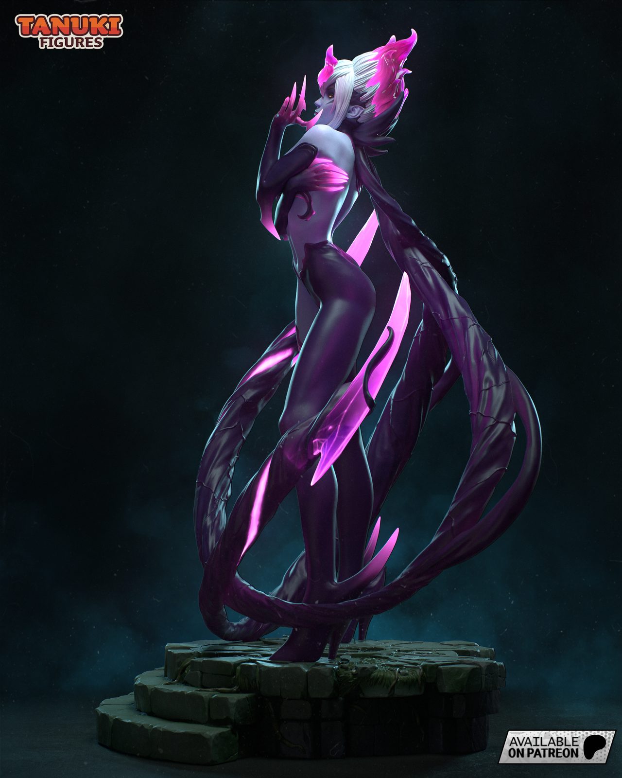 Tanukifigures Evelynn view 4