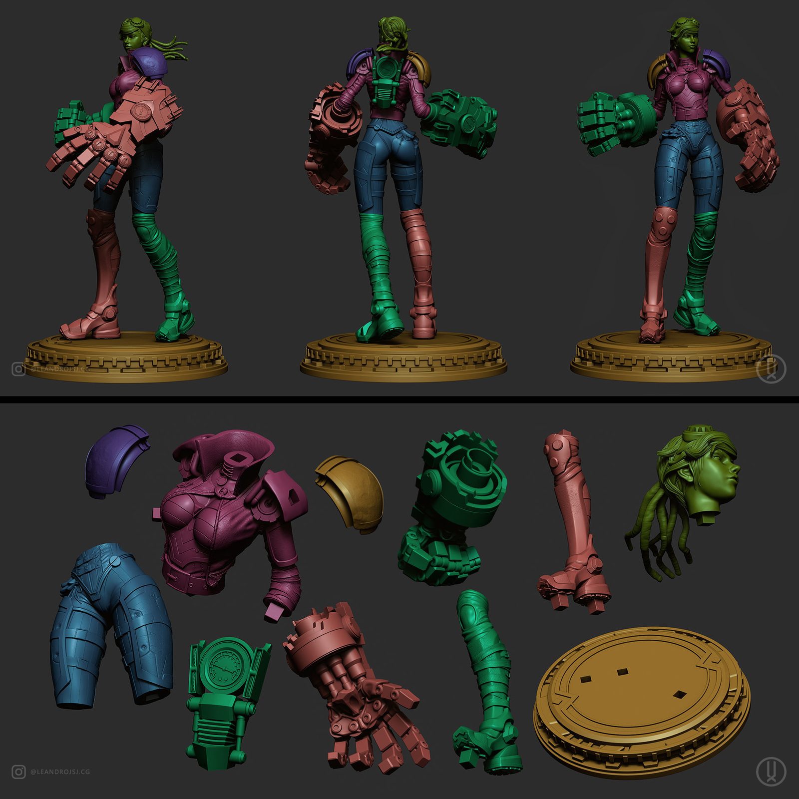League Of Legends 3D Print Model view 3