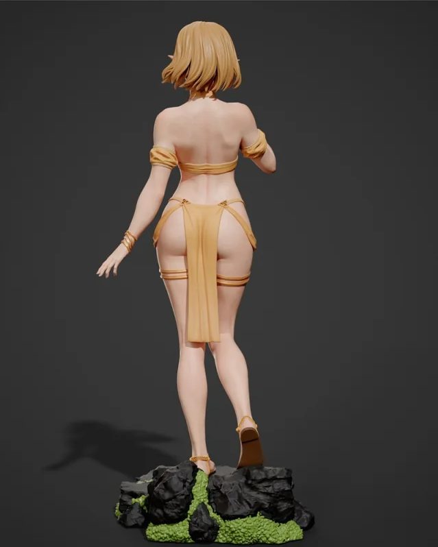 Abe3D Princess Zelda view 4