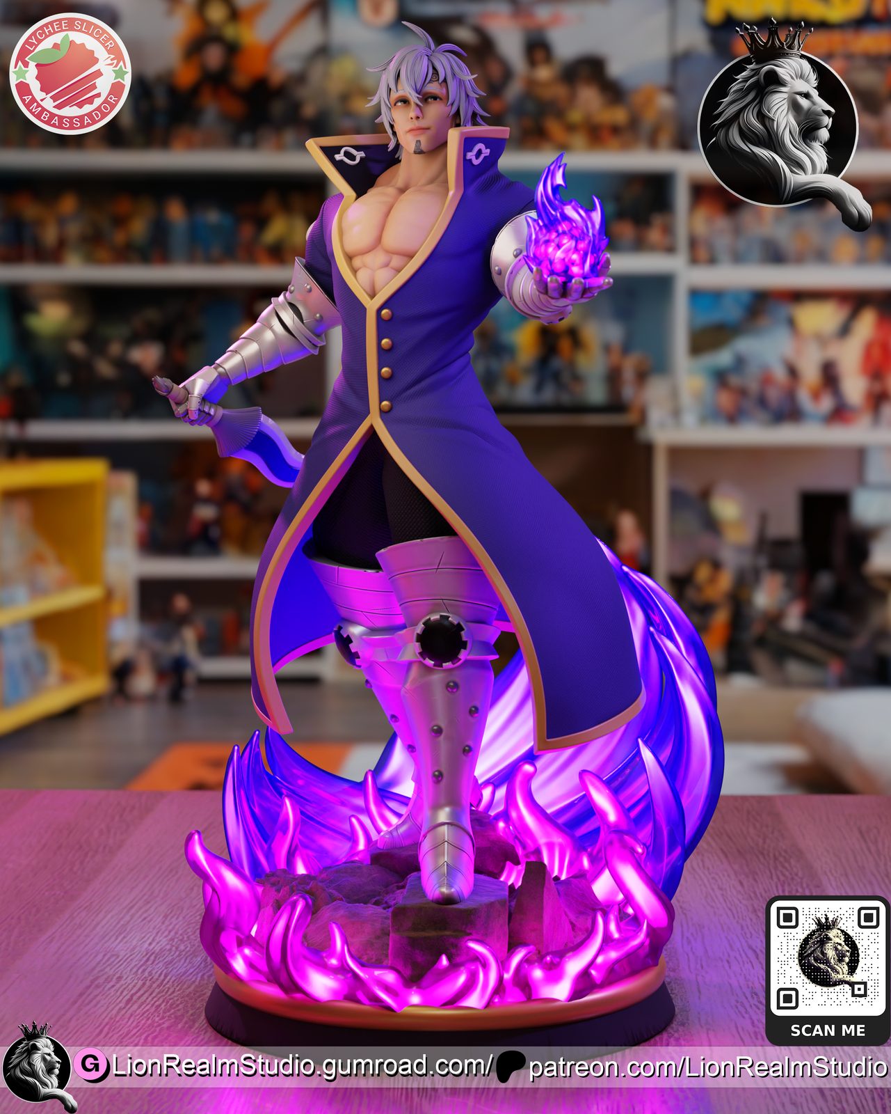 Lionrealm- The Seven Deadly Sins- Estarossa