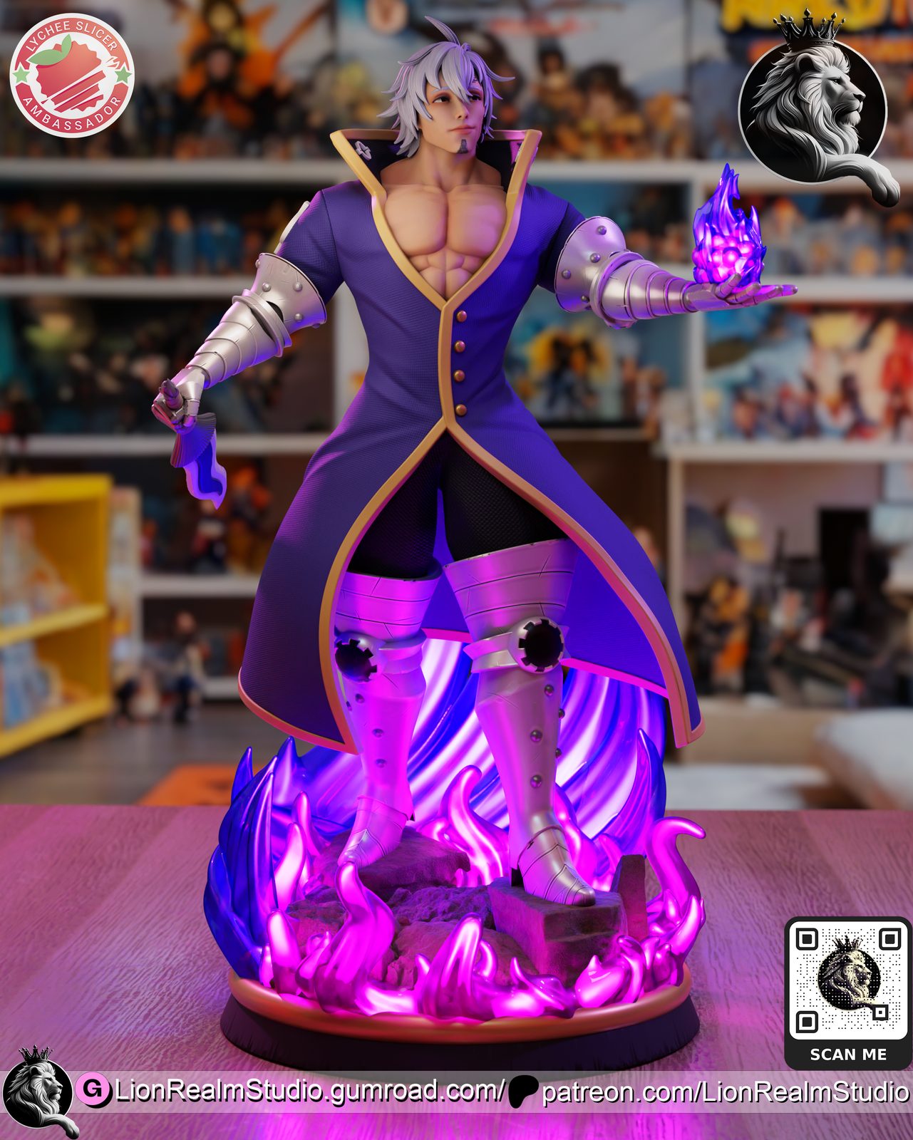 Lionrealm- The Seven Deadly Sins- Estarossa view 5