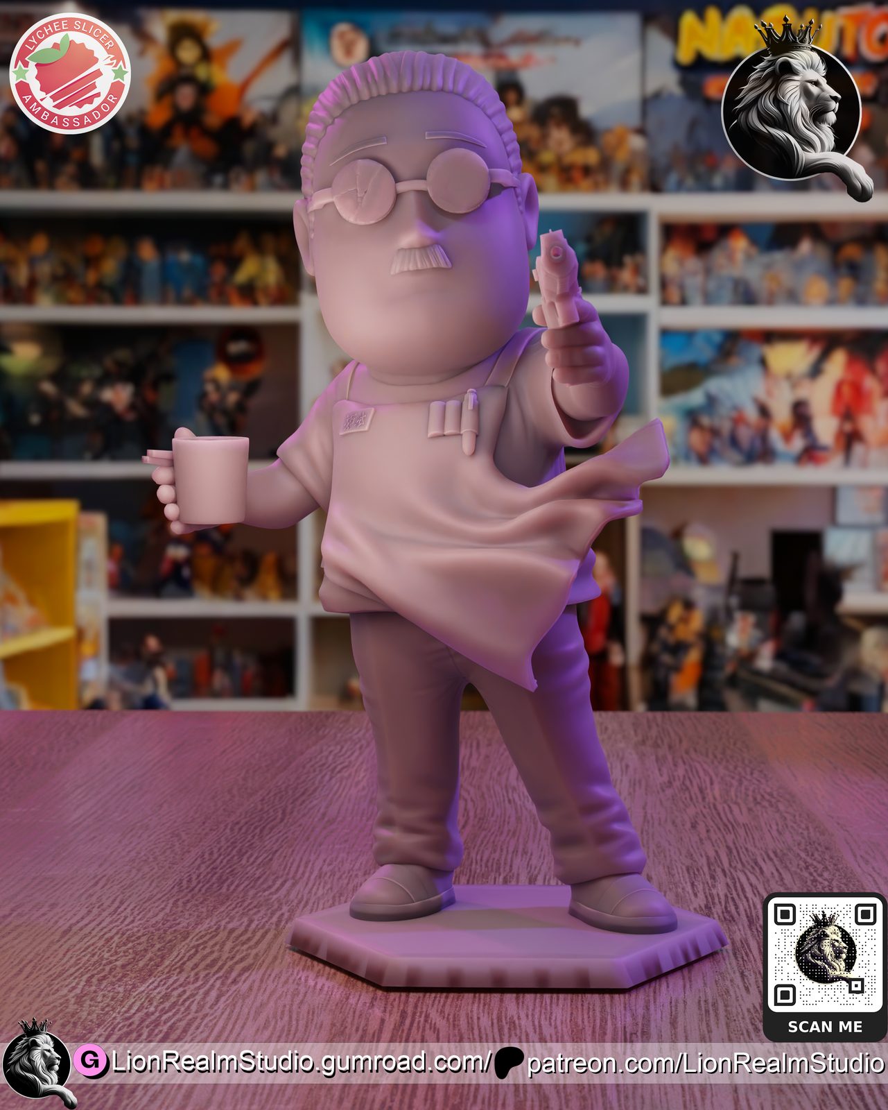 Taro Sakamoto Chibi view 4