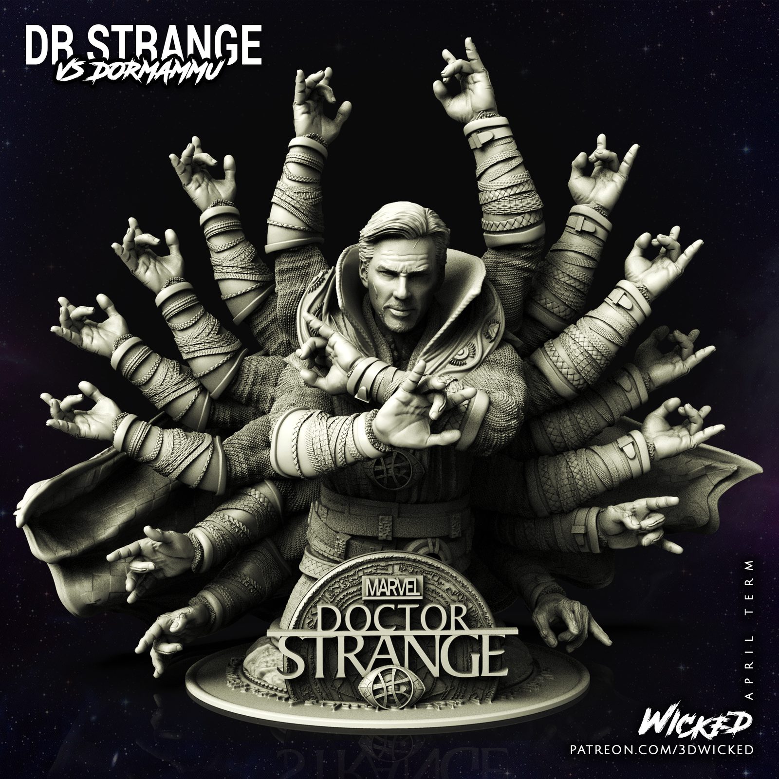 Dr. Strange Bust