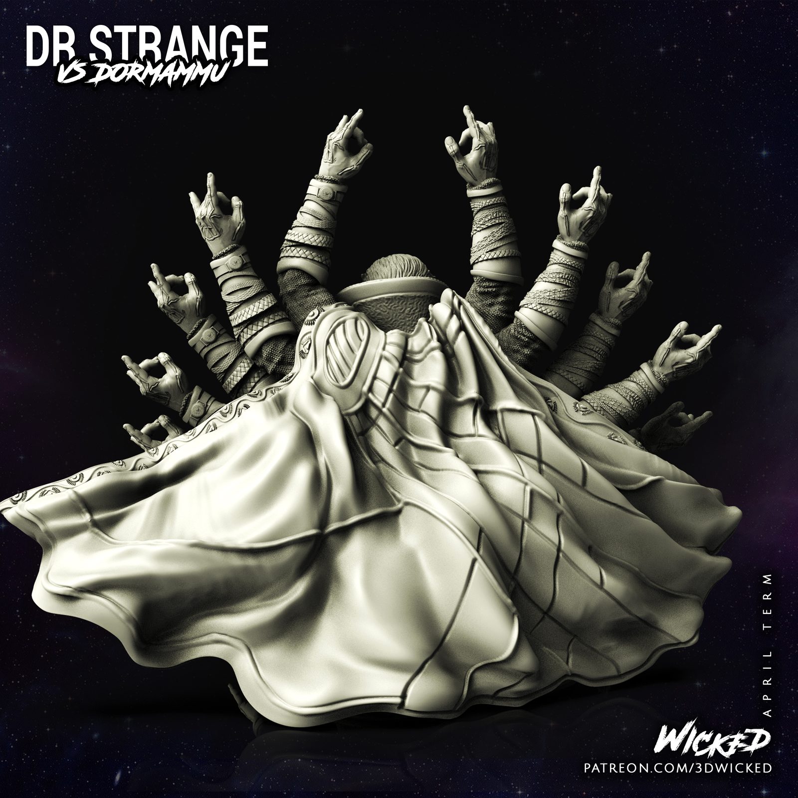 Dr. Strange Bust view 4