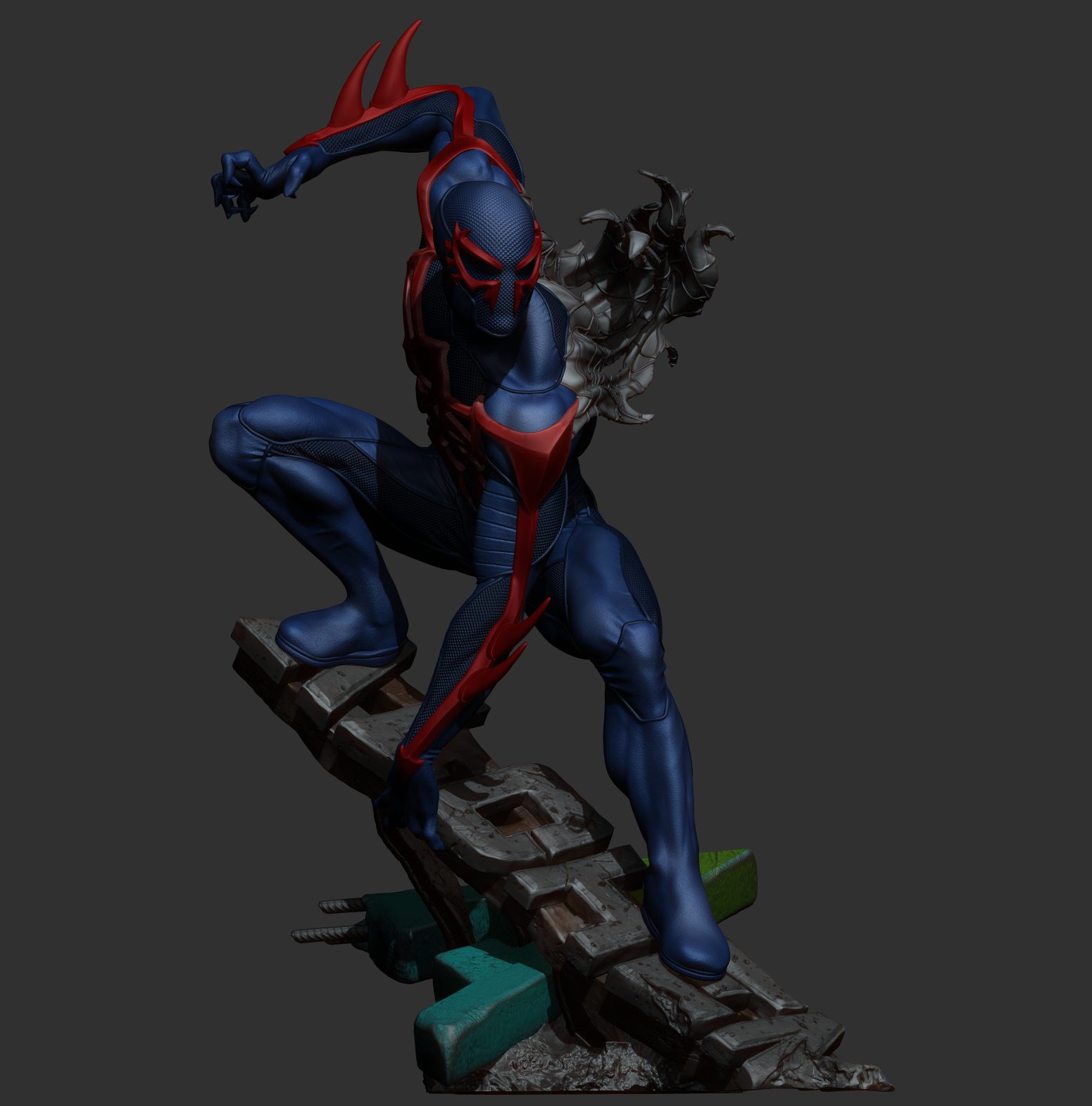 Spiderman 2099 view 2