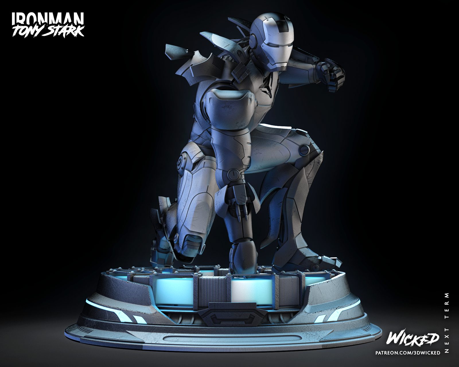 Iron Man Bust view 2