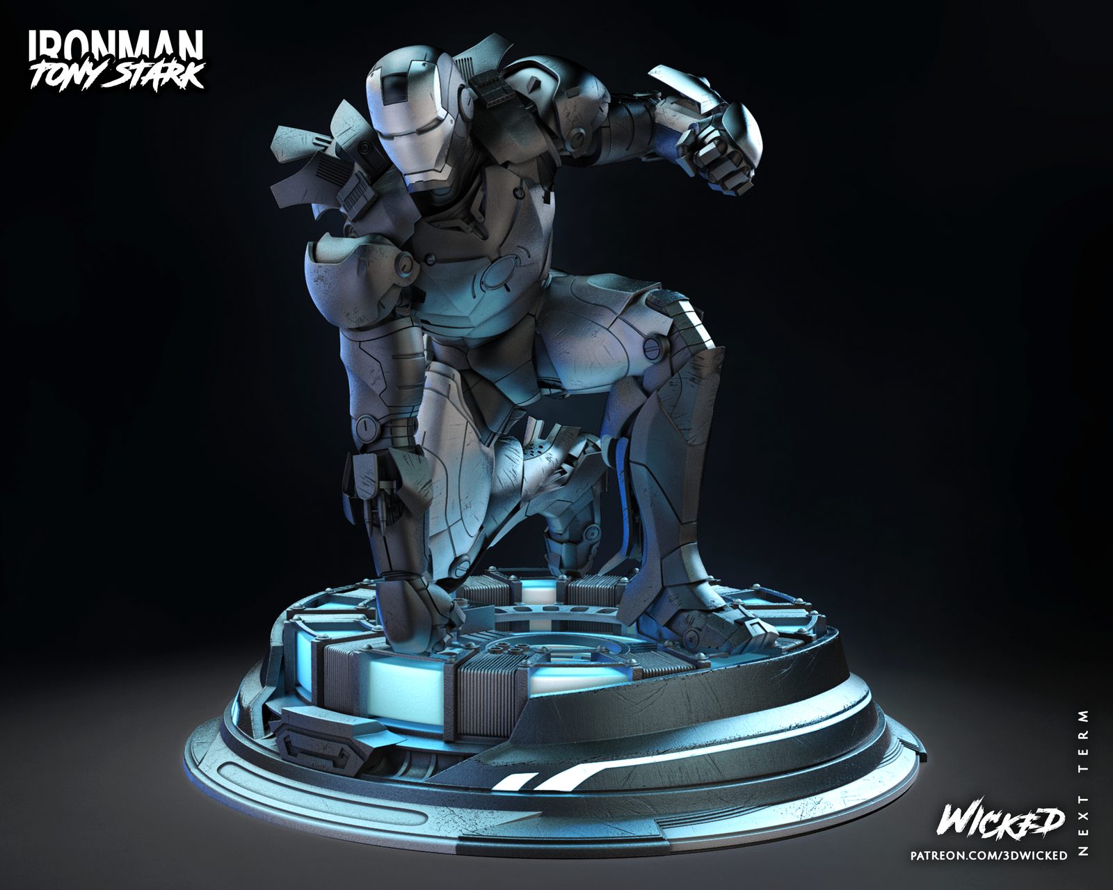 Iron Man Bust view 3