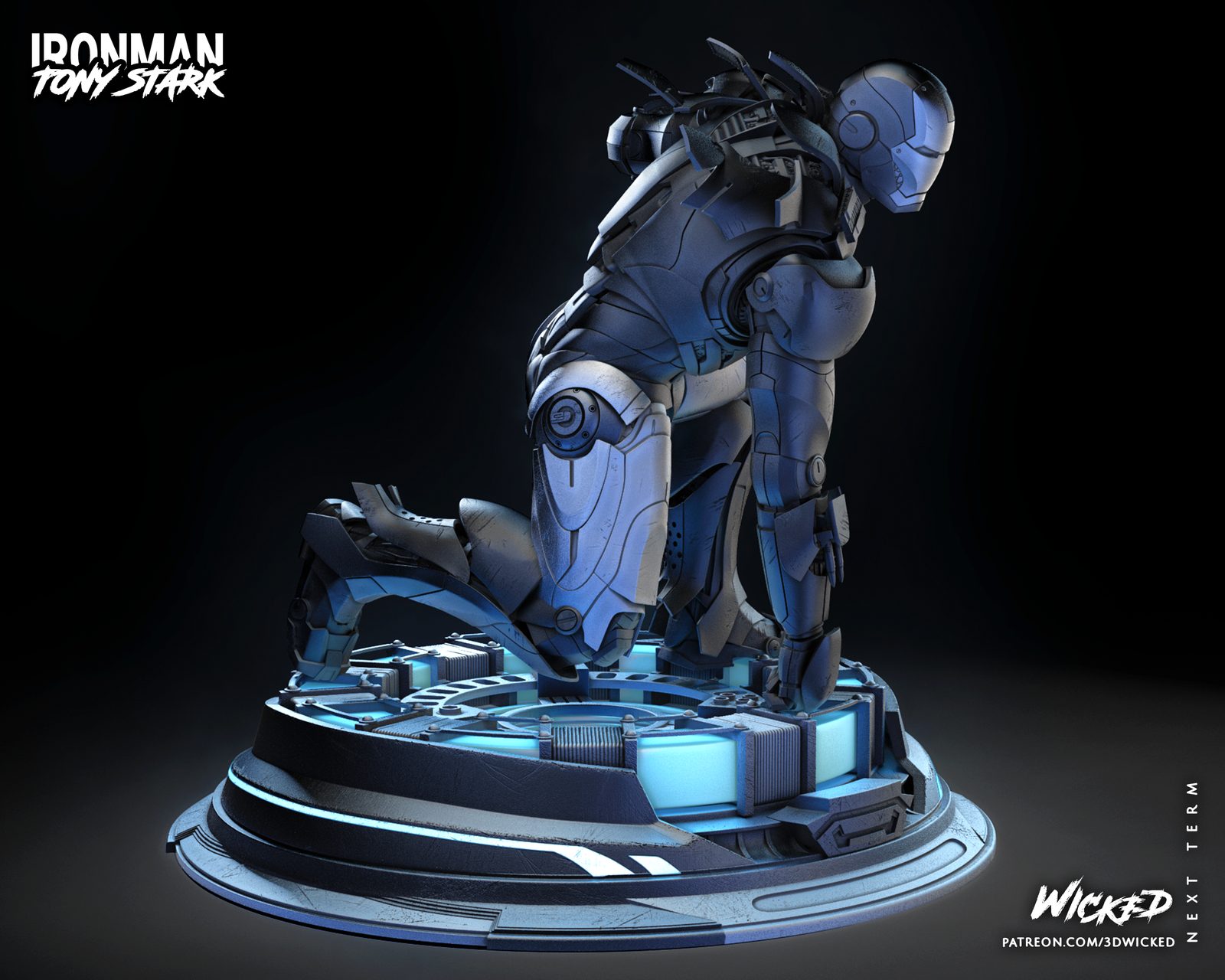 Iron Man Bust view 4