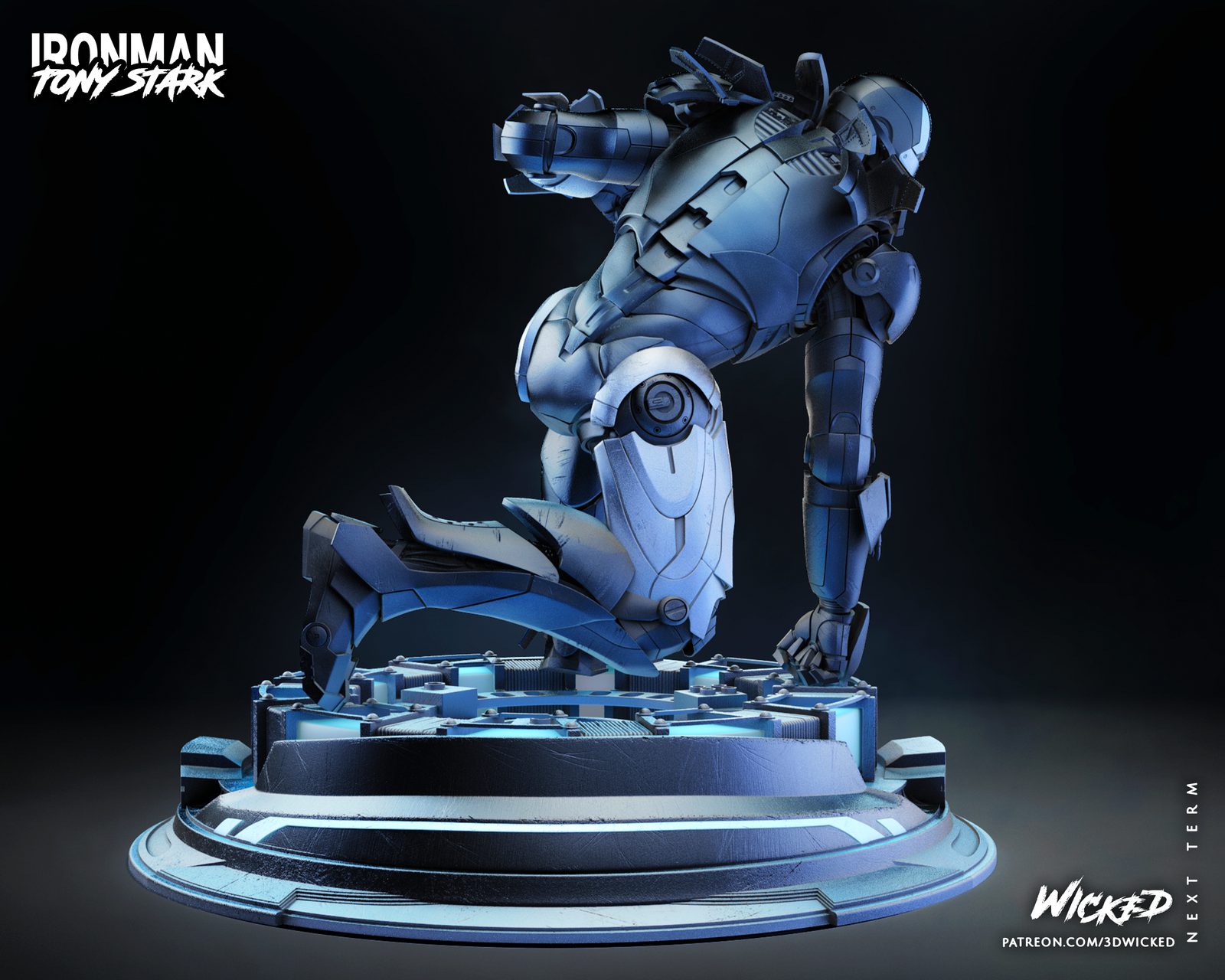 Iron Man Bust view 6