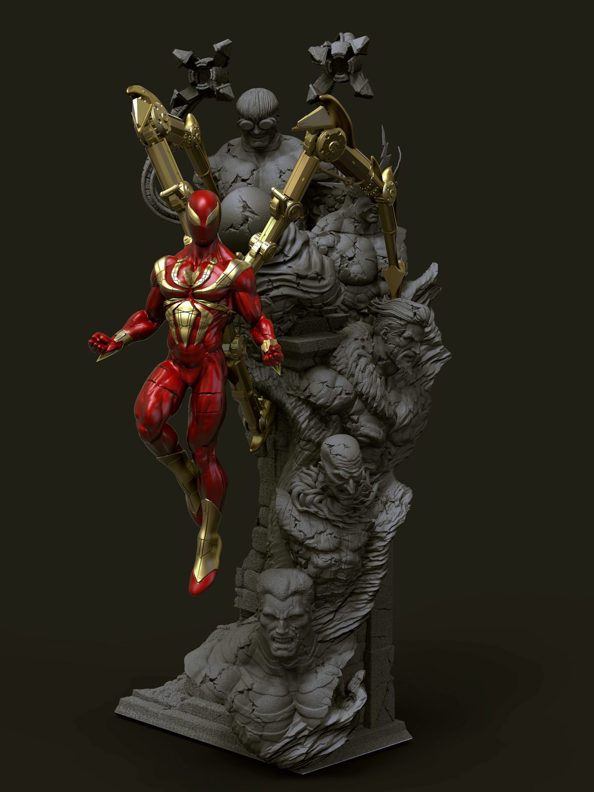 Iron Spider view 2