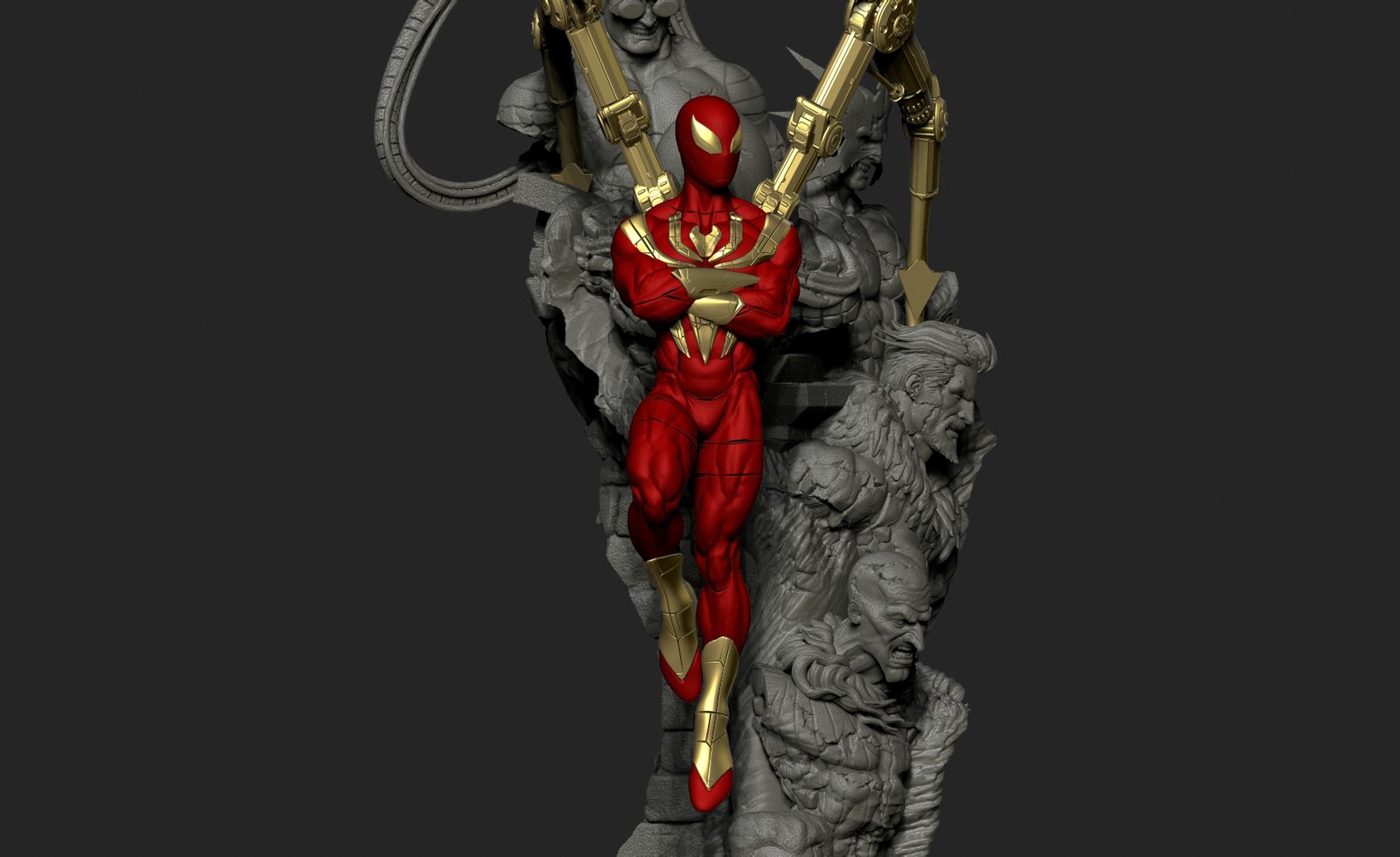 Iron Spider view 4