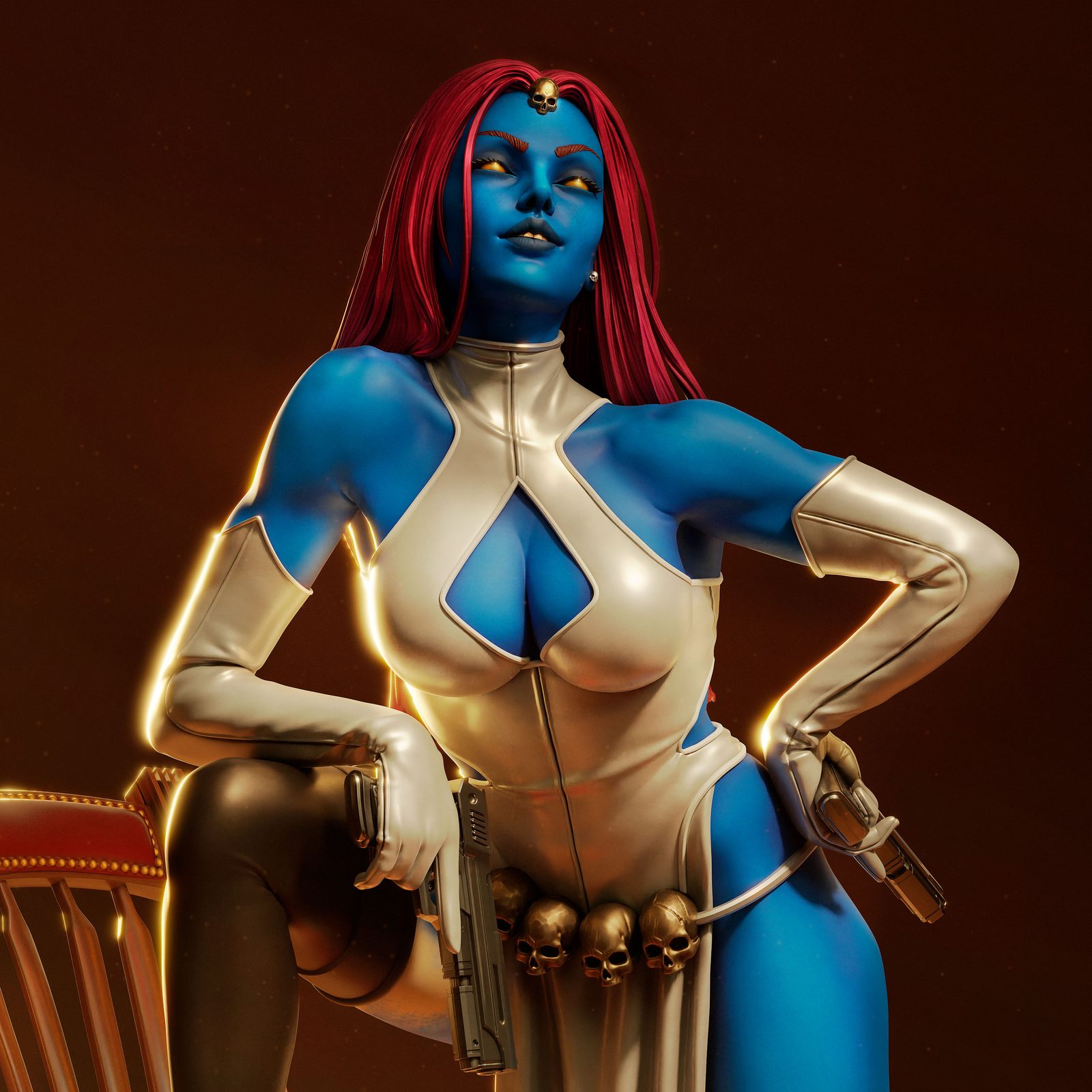 Mystique Abe3D By Depaula view 4