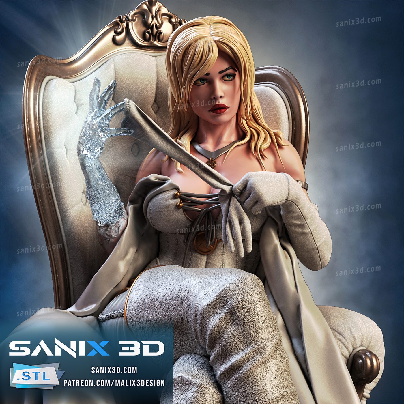 Emma Frost view 3