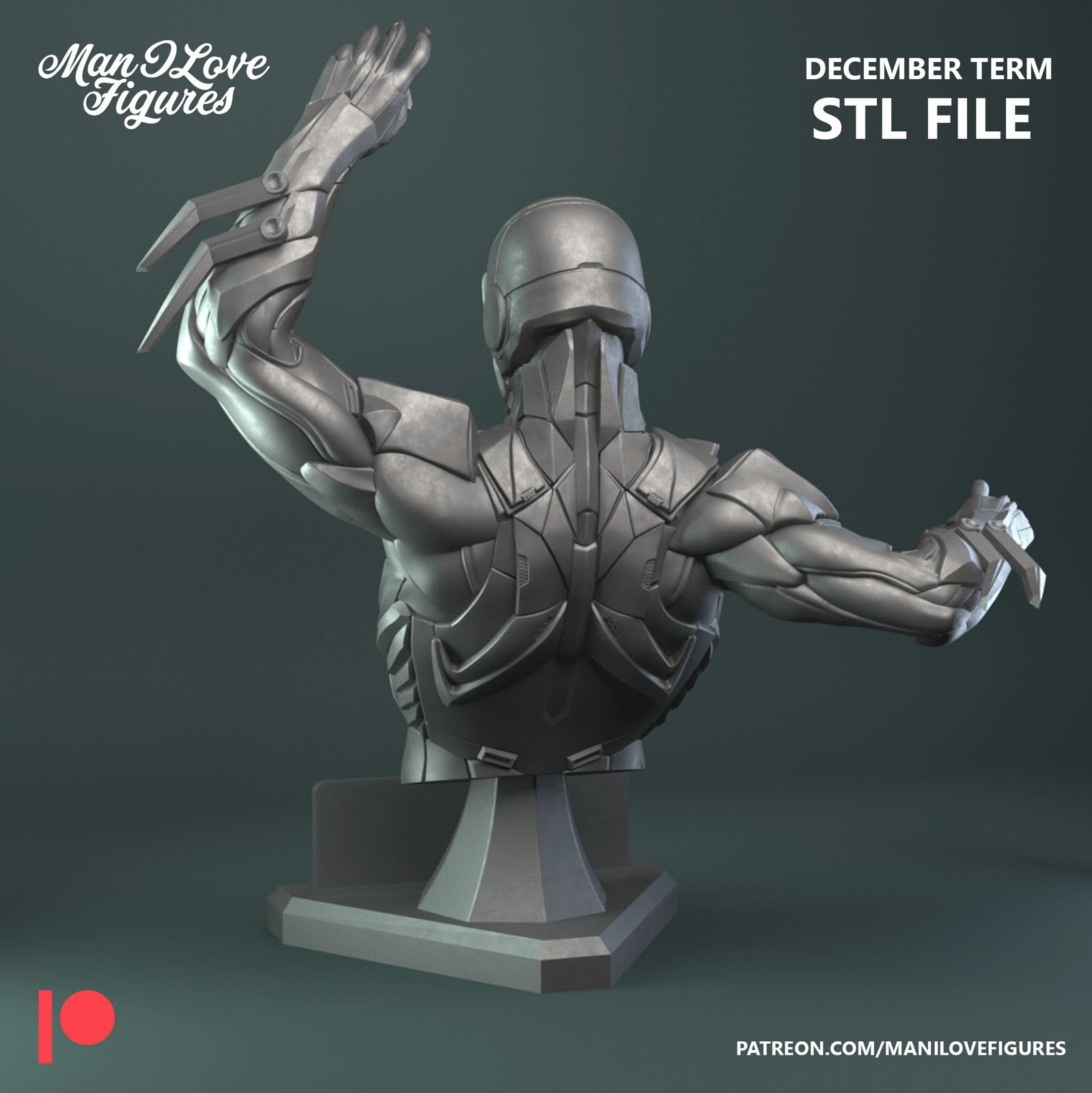 SPIDERMAN 2099 BUST view 2