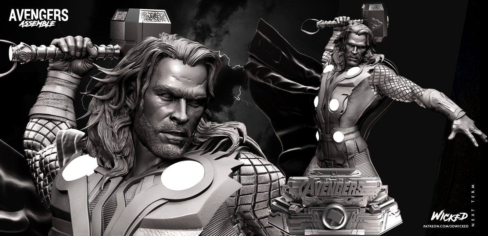Thor Bust