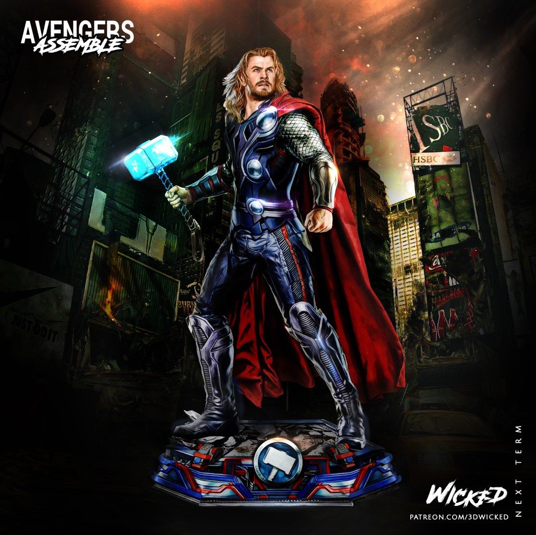 Wicked Thor Statue