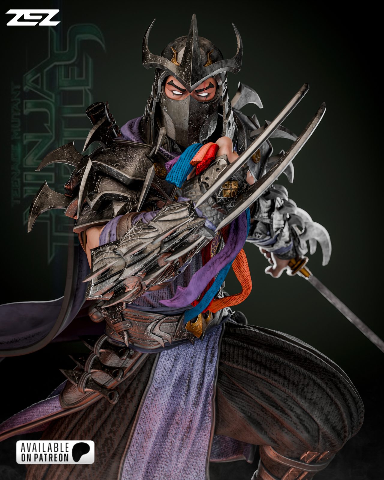 Shredder Sculpture & Bust@Hugosan