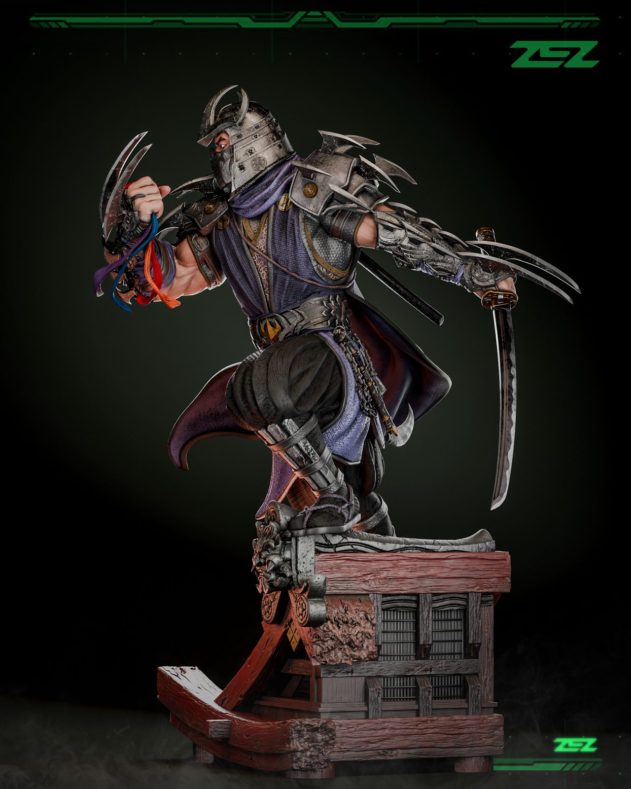 Shredder Sculpture & Bust@Hugosan view 6