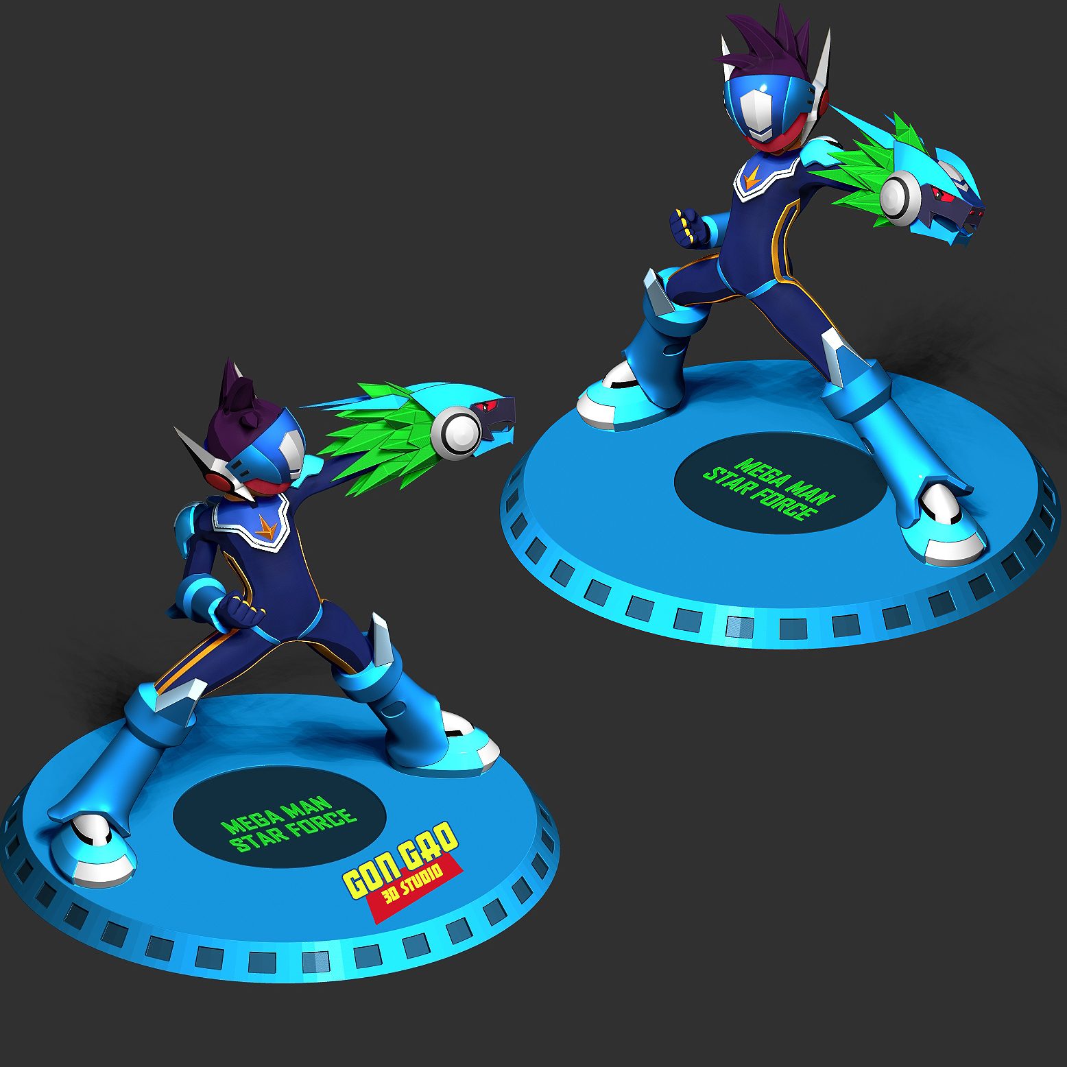 Mega Man Star Force view 3