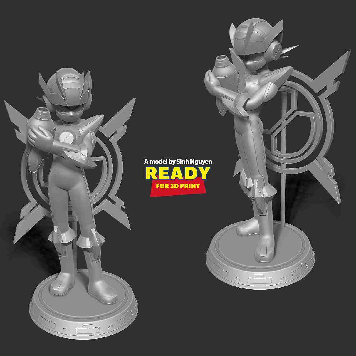 Mega Man X Dive@Hehestl view 5