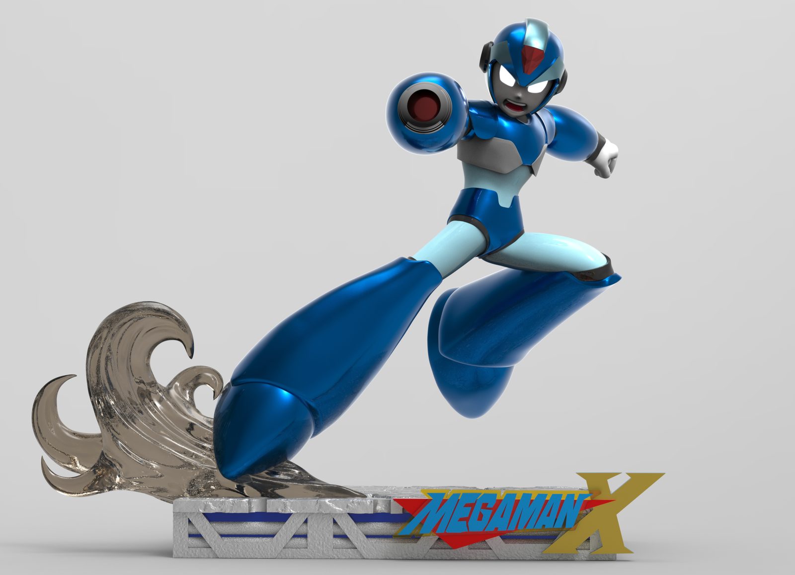 Megaman And Zero Diorama