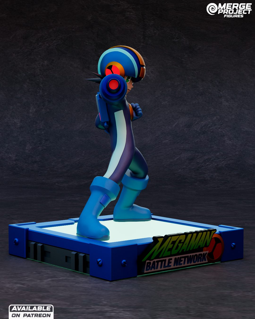 Merge Project Figures Mega Man Exe view 3