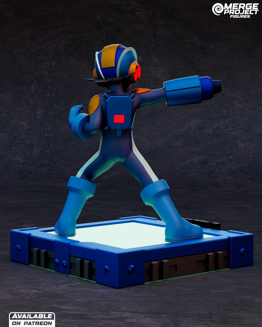 Merge Project Figures Mega Man Exe view 4