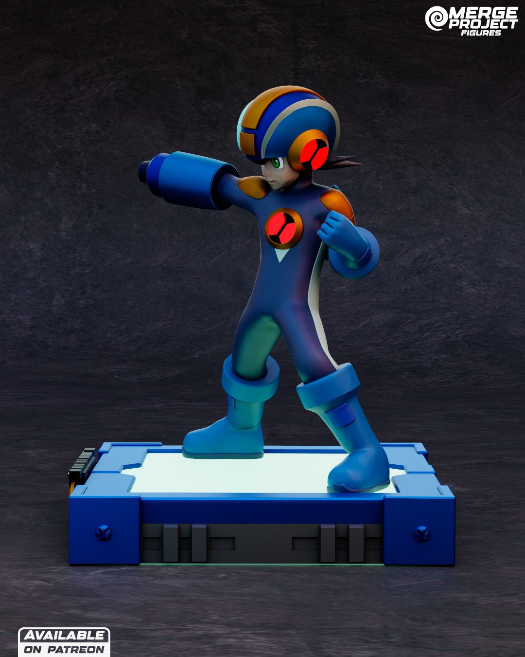 Merge Project Figures Mega Man Exe view 5