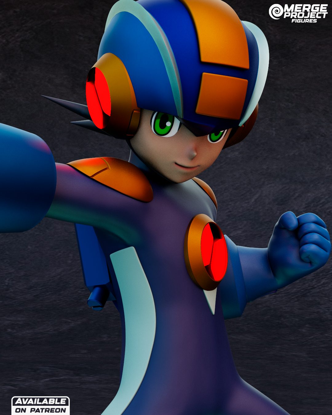Merge Project Figures Mega Man Exe view 6