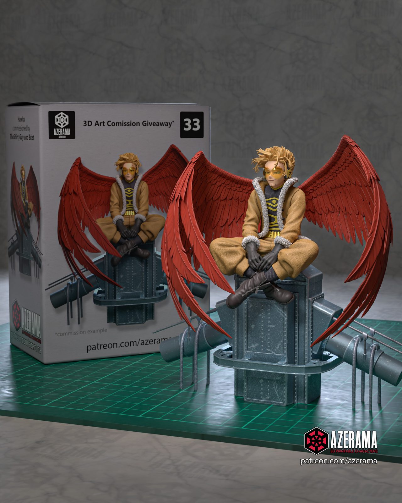 Azerama Wing Hero Hawks view 6