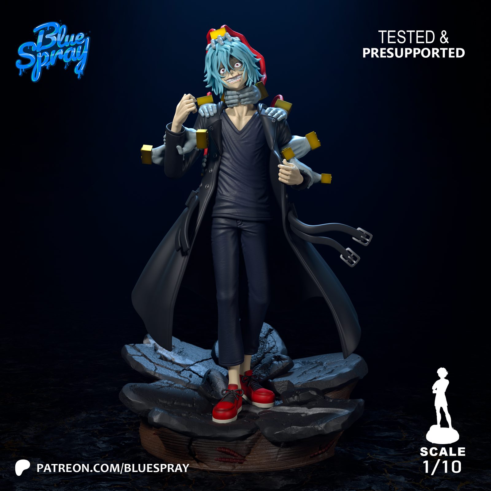 Bluespray- Mha- Shigaraki Tomura