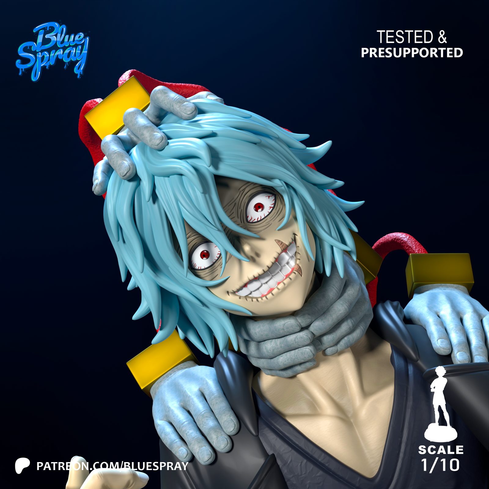 Bluespray- Mha- Shigaraki Tomura view 2