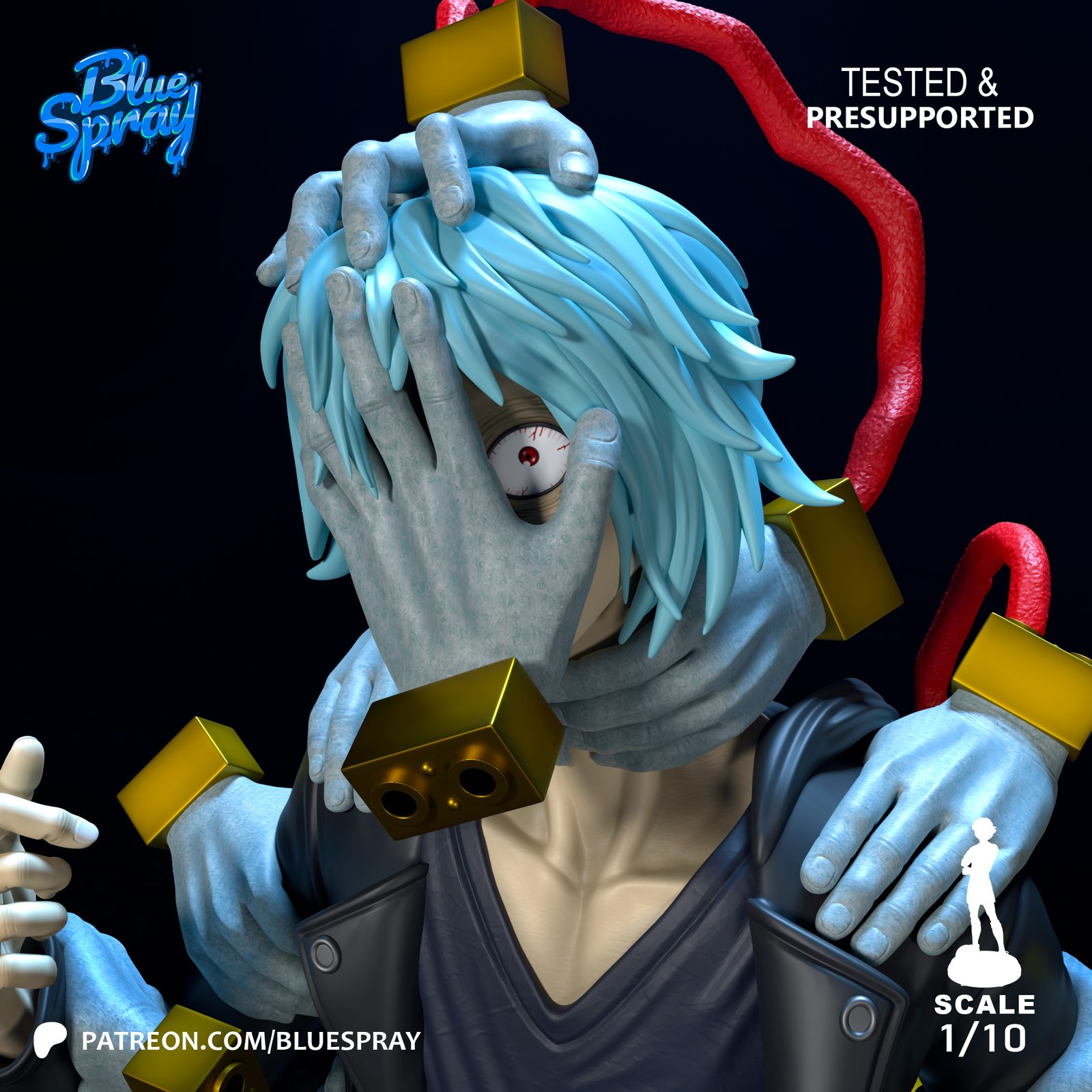 Bluespray- Mha- Shigaraki Tomura view 3