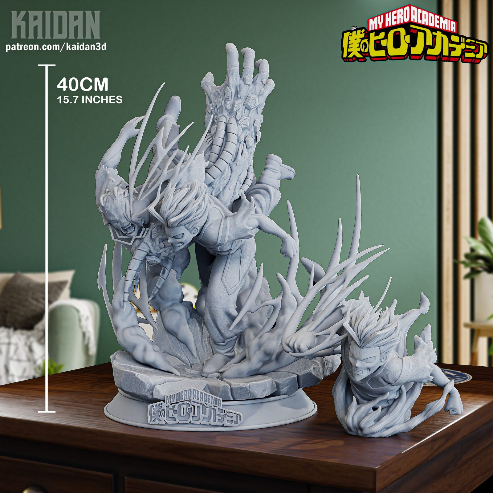 Kaidan3D All Might Vs All For One view 5